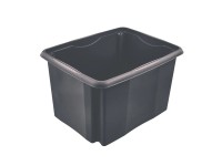 Keeeper Skrzynka obrotowa Emil 30 l grafitowa bez pokrywki