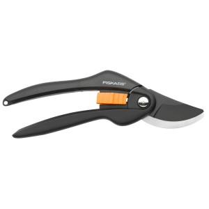 Sekator ogrodowy nożycowy Fiskars SingleStep P26, 20 cm, do świeżych gałęzi o średnicy do 2,2 cm.