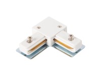 MiLAGRO Łącznik L Track 1-obwodowy biały