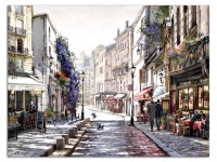 Obraz Canvas Watercolor PARIS ST243 80 cm x 60 cm