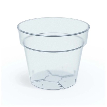 Prosperplast Doniczka Planti przeźroczysta - 19 cm