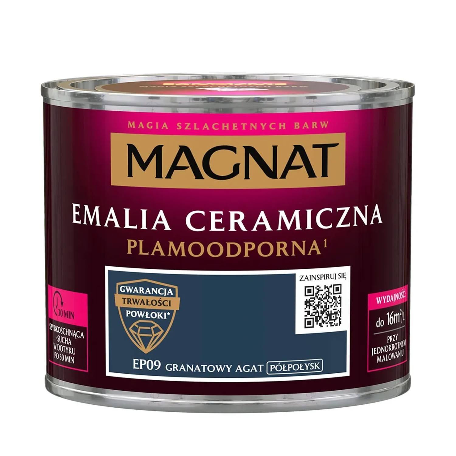 Magnat Emalia Ceramiczna granatowy agat półpołysk 0,5L