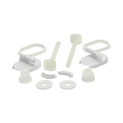 Tycner Śruby do deski WC uniwersalne z tworzywa sztucznego