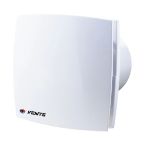 Biały wentylator zewnętrzny t.b.t. do montażu na ścianie.