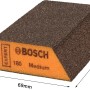 Blok ścierny z pianki Bosch Expert Combi S470, średni, 69x97x26 mm, do drewna i farb.