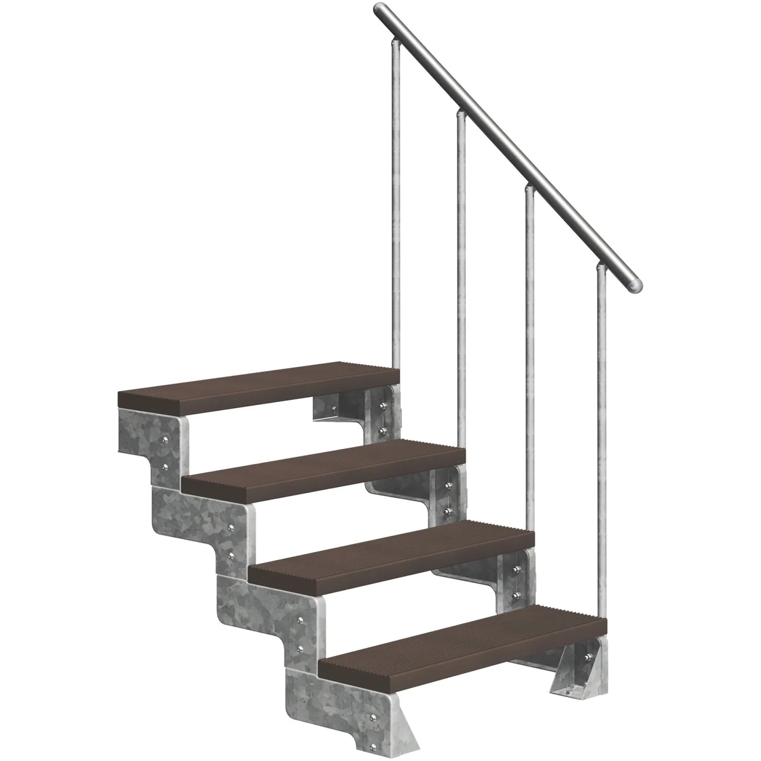 Dolle Schody zewnętrzne Garden Trimax Ciemny brąz 80 cm 4 stopni