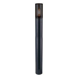 Eko-Light Lampa ogrodowa słupek HARLEM 1xE27 max. 15W LED IP44 wys. 80cm czarny