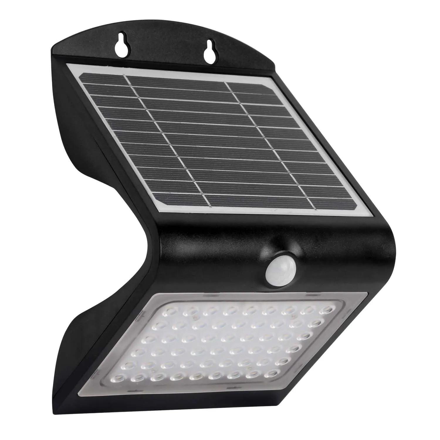 Eko-Light Kinkiet solarny BUTTERFLY 3,2W 4000K 400lm IP65 czarny