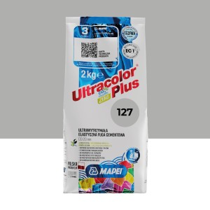 2kg worek fugi do płytek Ultracolor Plus, kolor 127, firmy Mapei.