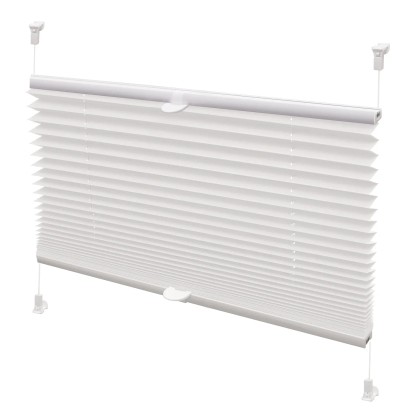 Roleta plisowana VERONA biała 61,5 cm x 150 cm