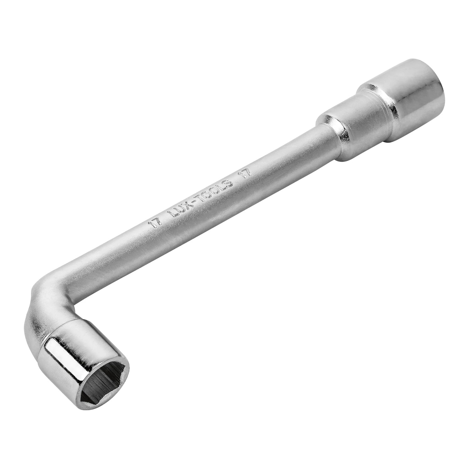 LUX-TOOLS Klucz nasadowy wygięty 17 mm