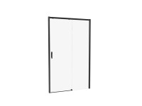 Drzwi prysznicowe Innova 100 cm Prawe czarne