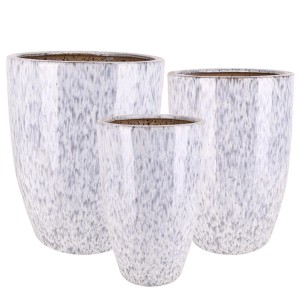 Donice Dijon marmur komplet 3 szt.