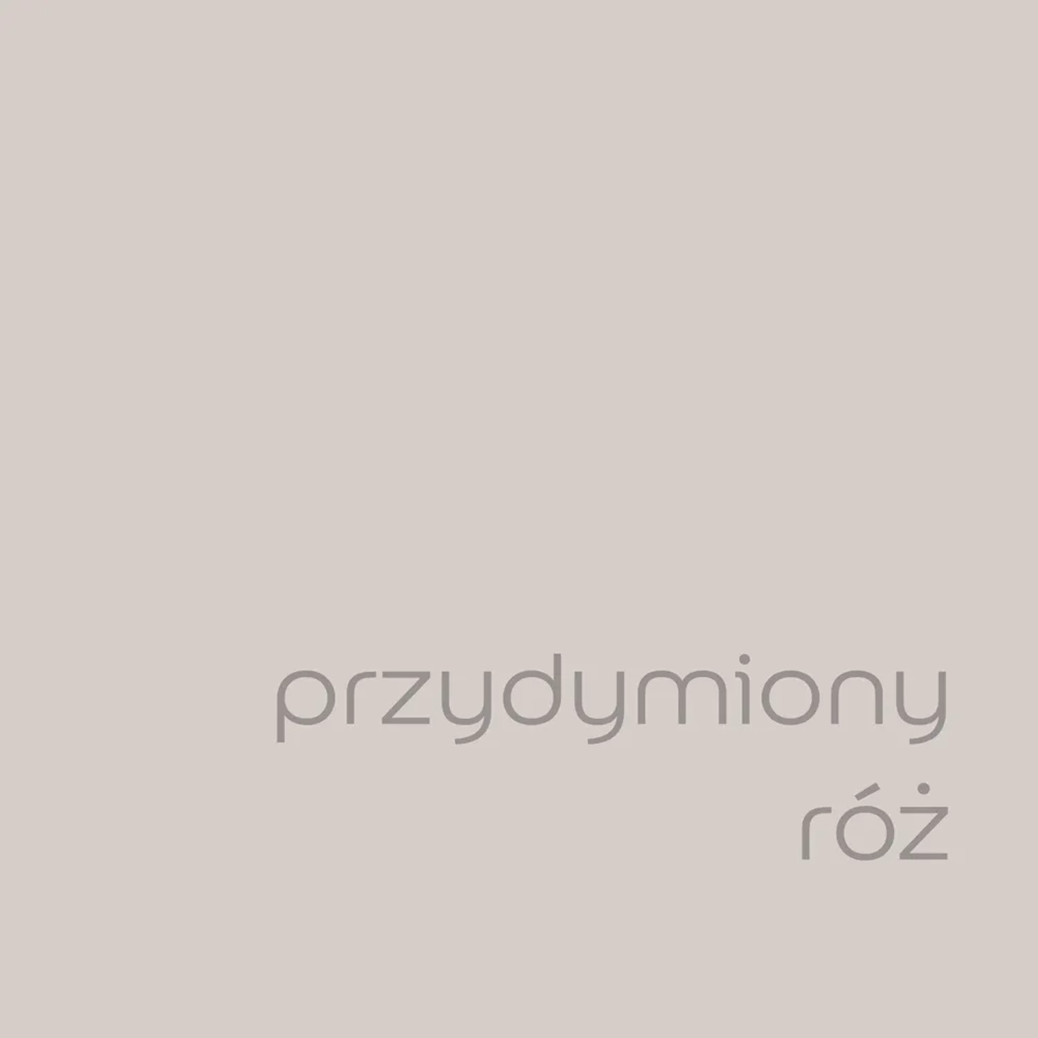 Próbka koloru farby do łazienki t.b.t. w stonowanym odcieniu różu.
