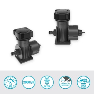 Gardena Urządzenie bazowe 2000 do systemów Micro-Drip, redukuje ciśnienie wody, elastyczne użycie.