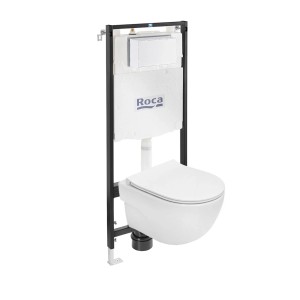 Roca Zestaw podtynkowy Alegra bezkołnierzowa bez przycisku