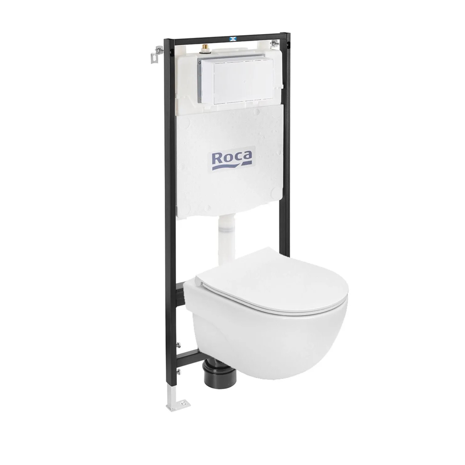 Roca Zestaw podtynkowy Alegra bezkołnierzowa bez przycisku