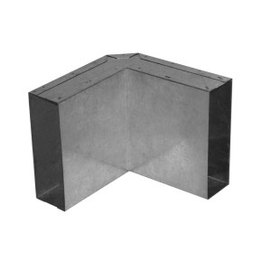 t.b.t. akcesoria kominkowe, metalowe kolanko.