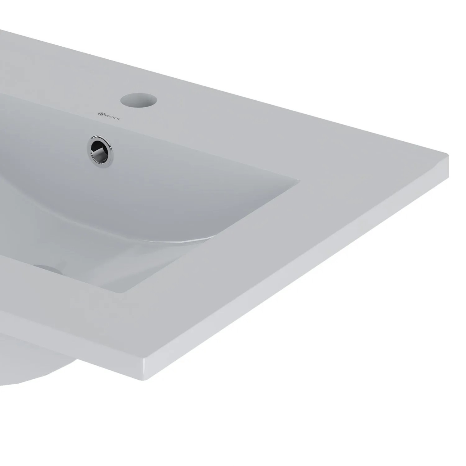 Umywalka SONA wpuszczana 60 prostokątna 60x17x46_3