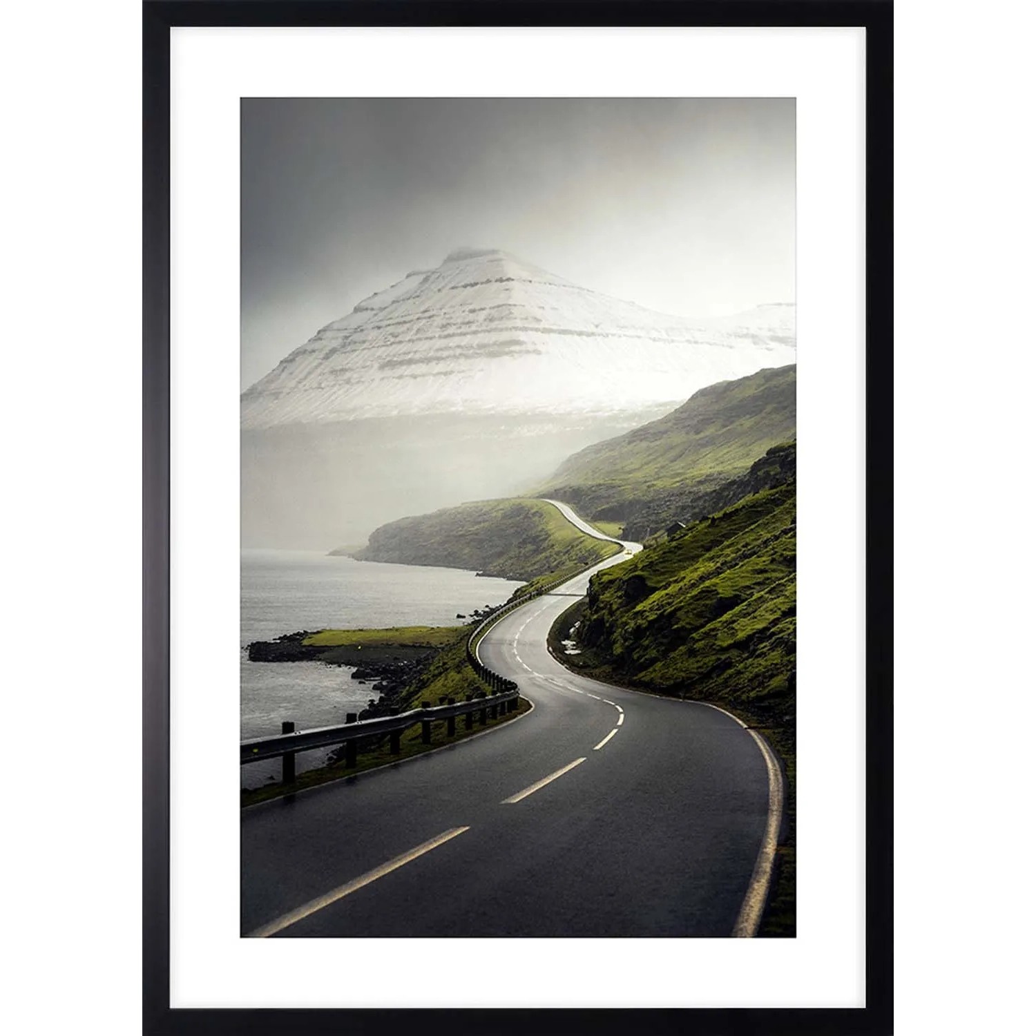 ARS LONGA Obraz THE WAY AMONG THE MOUNTAINS 53 x 73 cm