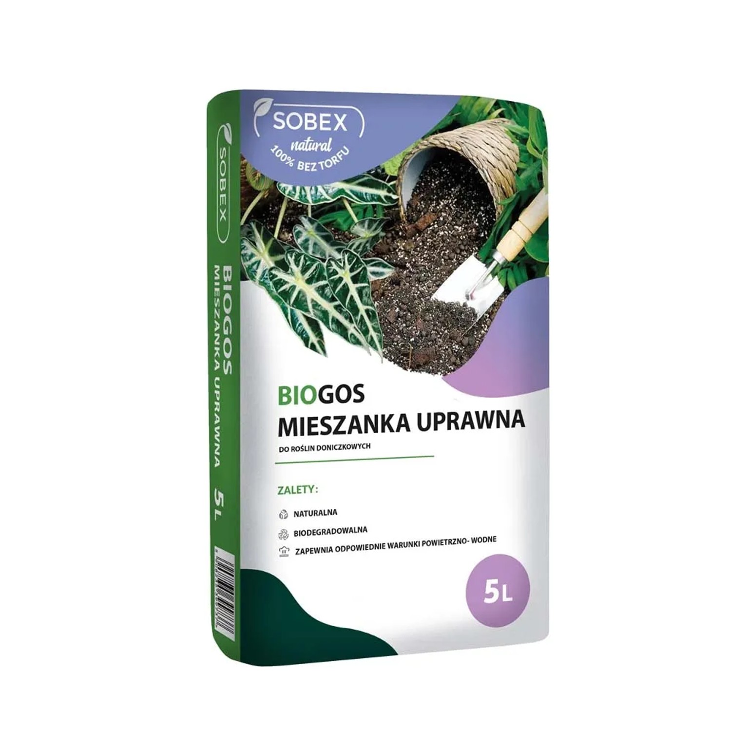 Sobex Mieszanka uprawna do roślin doniczkowych - 5 l
