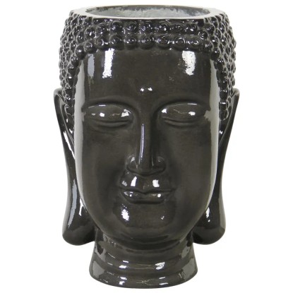 Donica Budda czarna - 36 x 33 x 47 cm