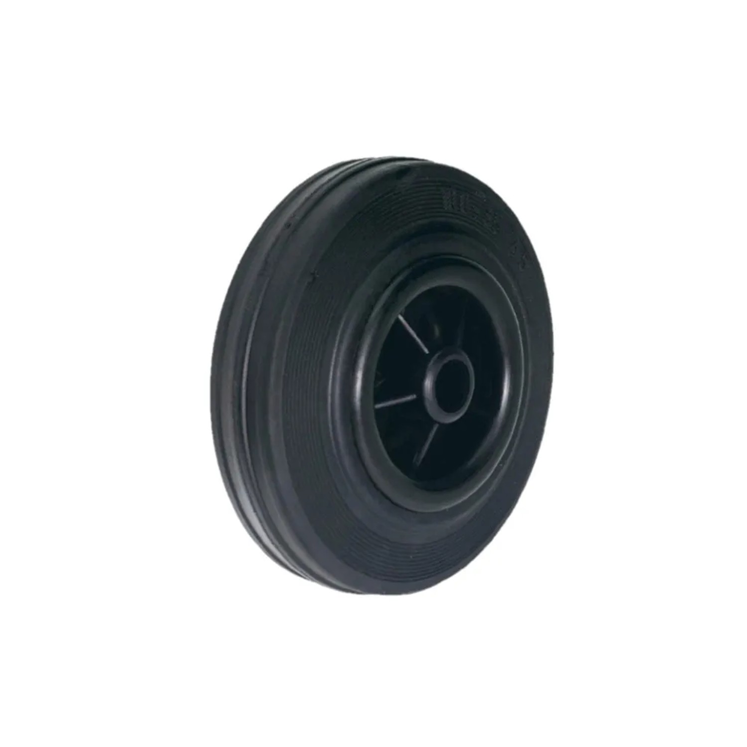 Domino Koło czarne 125mm 125kg guma