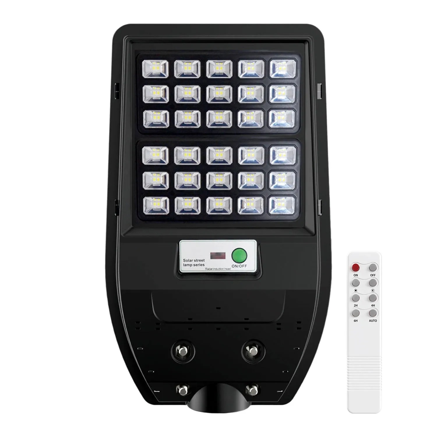 Eko-Light Latarnia solarna Via z pilotem 50W 6000K 500Im IP65 czarna