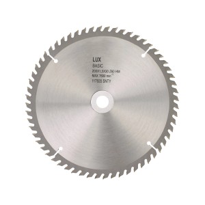 Tarcza pilarska LUX HM do drewna, Ø 210 mm, 60 zębów, do pilarek ręcznych.
