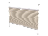 Roleta plisowana VERONA beżowa 42,5 cm x 150 cm Roleta plisowana VERONA beżowa 42,5 cm x 150 cm