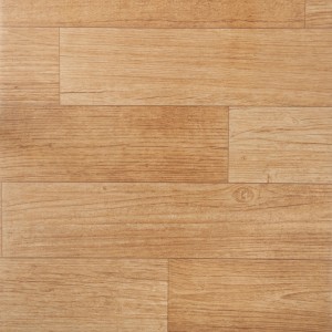 Wykładzina podłogowa PCV imitująca drewno, t.b.t., do użytku wewnętrznego.