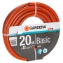 Wąż ogrodowy Gardena Basic, 20 m, pomarańczowy, elastyczny i wytrzymały do nawadniania ogrodu.