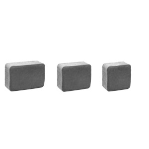 Trzy szare kostki brukowe (t.b.t.) do ogrodu i architektury krajobrazu.