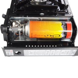 Kuchenka turystyczna ME-1884 + gaz 220g, 4 szt.