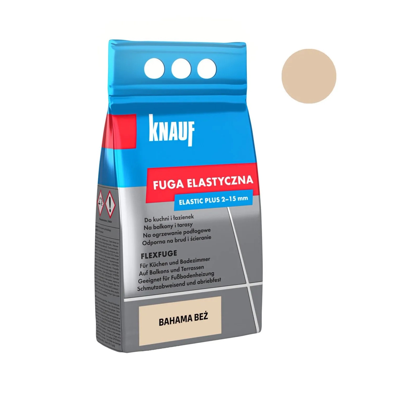 Knauf Fuga elastyczna bahama beż 4 kg
