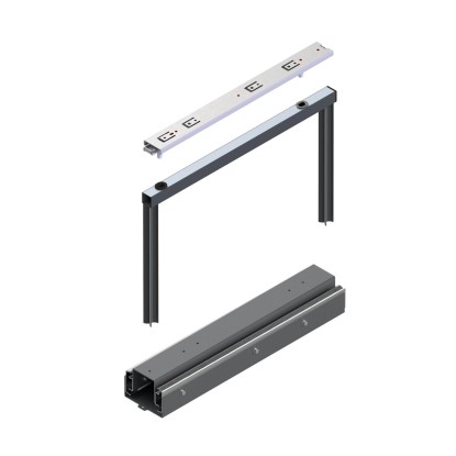 System jezdny Maxima srebrny do 100 kg