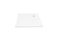 Signika Brodzik kwadratowy Tauro 80 akryl biały 80 x 80 x 4,5 cm