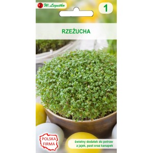 Opakowanie nasion rzeżuchy (t.b.t.) na świeże kiełki.