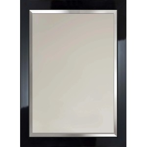 ARS LONGA Lustro VENICE czarne 63 x 83 cm