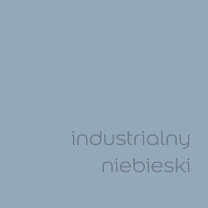 Próbka koloru farby ściennej t.b.t. w odcieniu Industrialny Niebieski (Industrialny Niebieski)