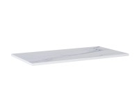 Blat marmur Calacatta white matt 100 x 49,4 x 2 cm