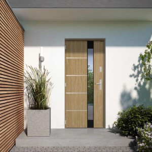 Wiśniowski Drzwi zewnętrzne TENDO LUSTRO Malt 80L