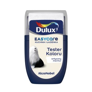 Tester koloru Dulux Easycare Antyczny Marmur do kuchni i łazienki.