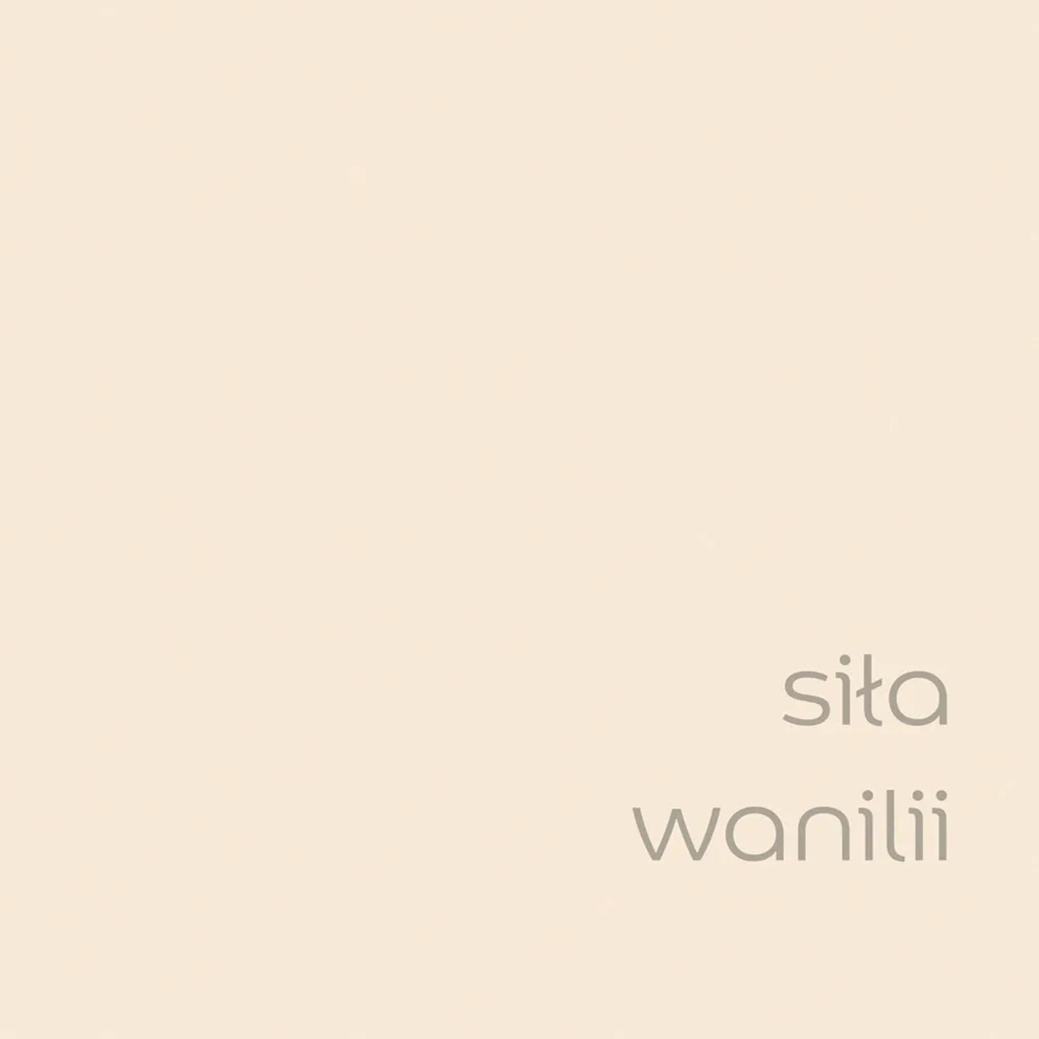 Próbka koloru farby ściennej t.b.t. w odcieniu waniliowym. Idealna do przytulnej atmosfery.