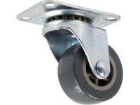 Domino Koło z płytką obracane 38mm 15kg guma