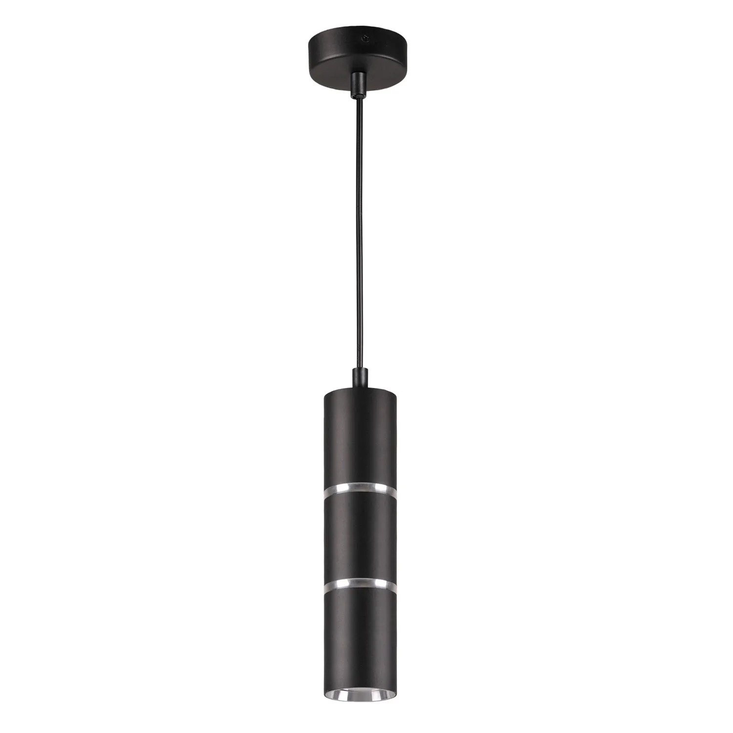 Goldlux Lampa wisząca BAMBOO 1x10W GU10 czarna