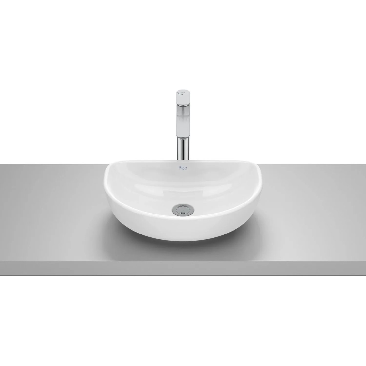 Roca Umywalka Airos 45 nablatowa biała 45x30x13