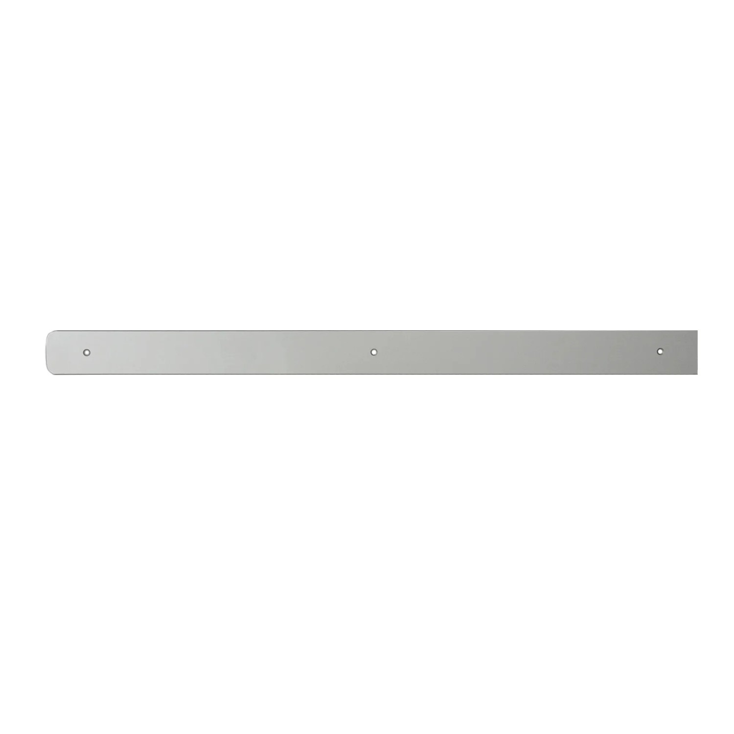 Listwa aluminiowa do blatów prawa 3,8 cm x 60 cm srebrna