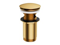 Omnires Korek umywalki klik-klak złoty szcz