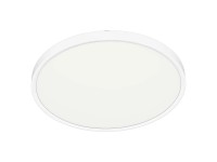 MiLAGRO Plafon LED MAQ 32W 3000/4000/6500K 3400lm IP40 śr. 40 cm biały